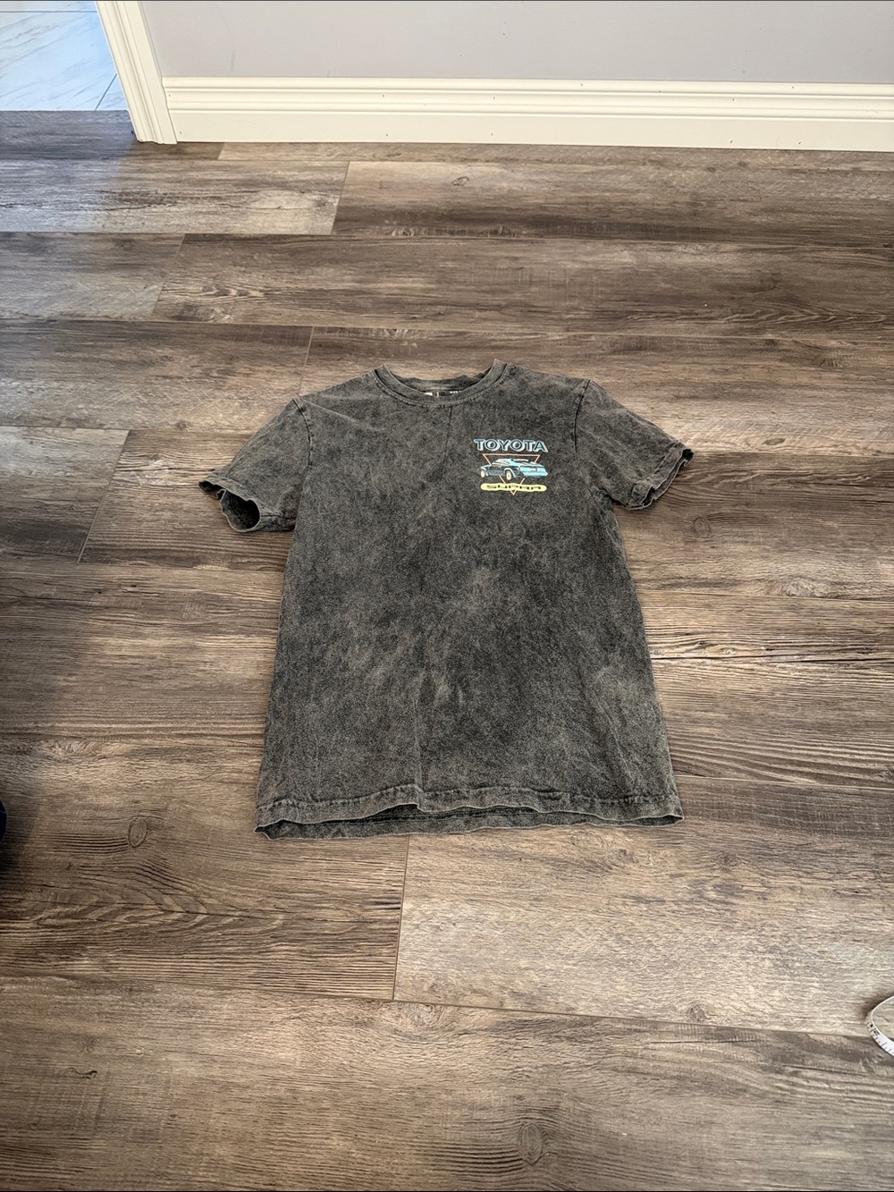 Toyota Graphic Short-Sleeve‎ Men's Shirt - Washed Black